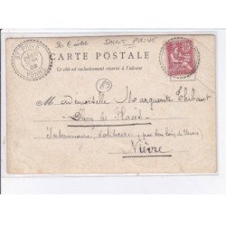 SAINT-PRIVE: maison, personnages - état