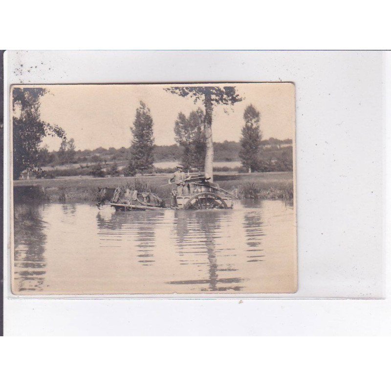 SAINT-PRIVE: attelage, eau - très bon état