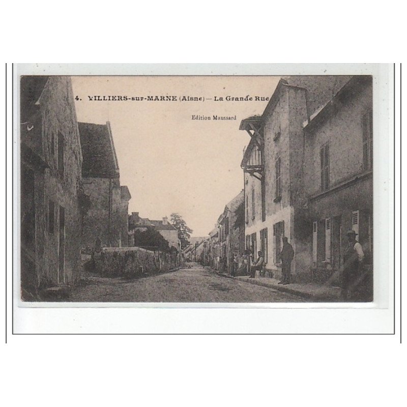 VILLIERS SUR MARNE - La Grande Rue - très bon état