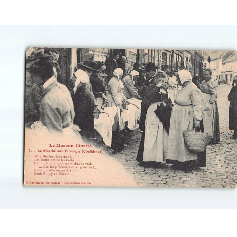 Le Morvan, Le marché aux Fromages - état