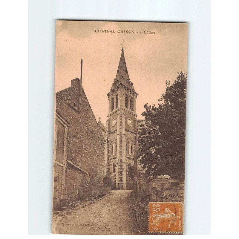 CHATEAU CHINON : L'Eglise - état