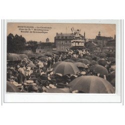 MONTLUçON - La Cavalcade - Le Char de la """"Montluçonne"""" Société de Gymnastique - très bon état