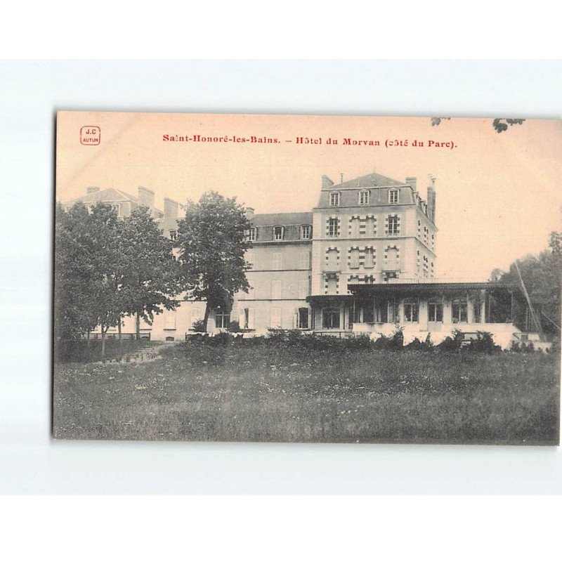 SAINT HONORE LES BAINS : Hôtel du Morvan - très bon état