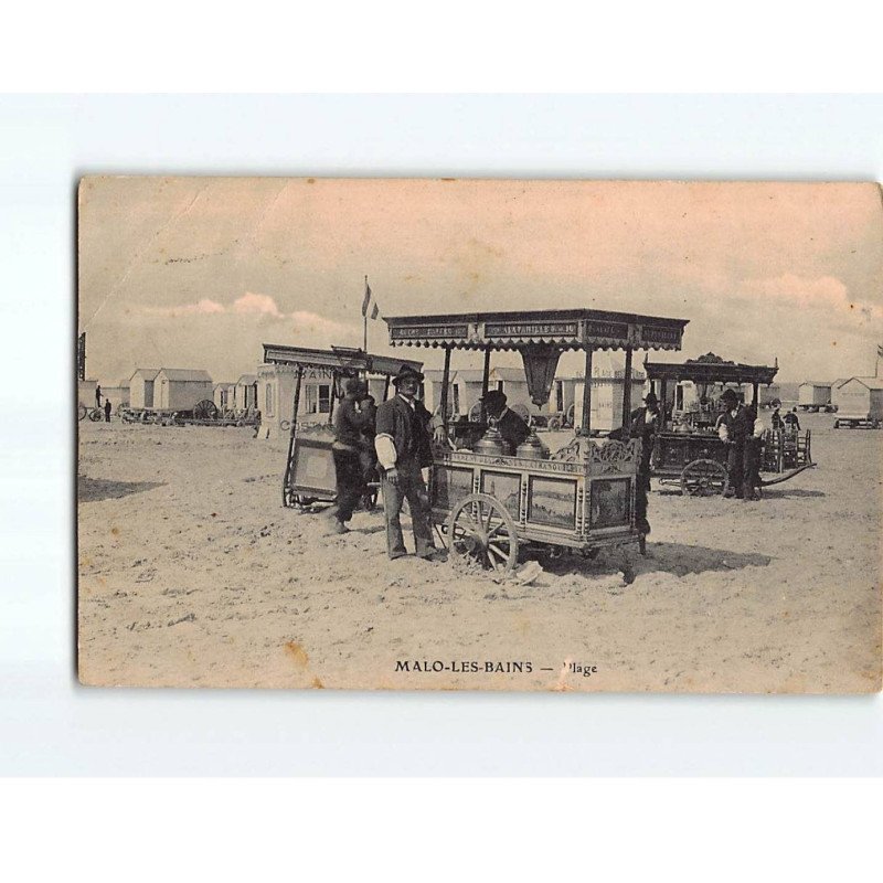 MALO LES BAINS : Plage - état