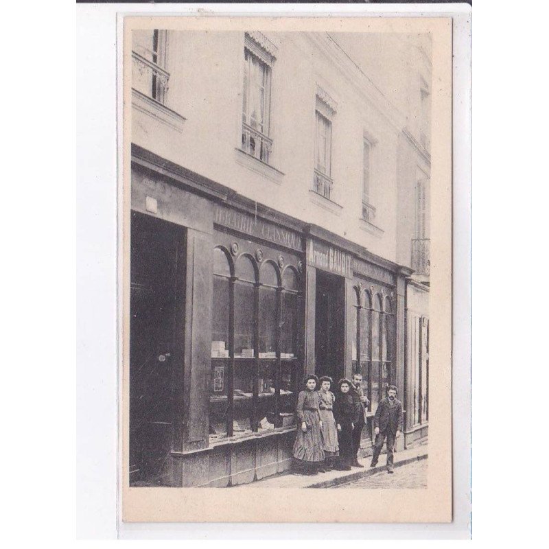 ANGERS: avis de passage, librairie classique, A. Gaudit - très bon état