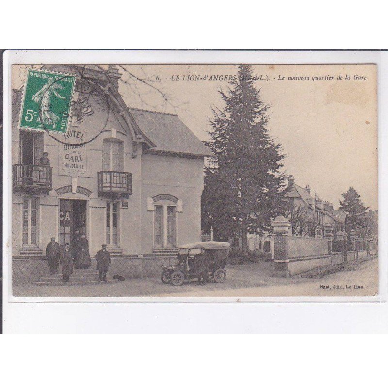 LE LION-D'ANGERS: le nouveau quartier de la gare - très bon état