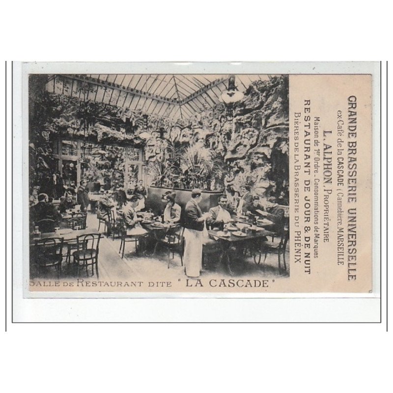 MARSEILLE - Grande Brasserie Universelle - Cannebière - très bon état