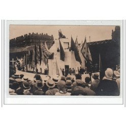 MARSEILLE - Procession - CARTE PHOTO - JUILLET 1931 - très bon état