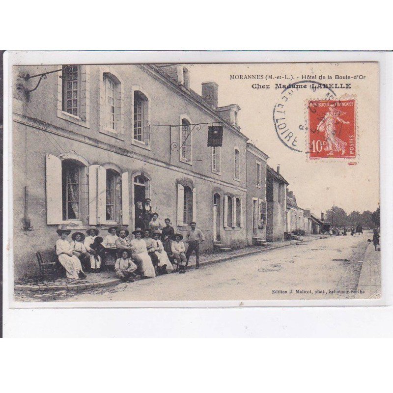 MORANNES: hôtel de la boule-d'or, chez madame Labelle - état