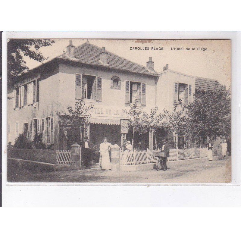 CAROLLES PLAGE: l'hôtel de la plage - état
