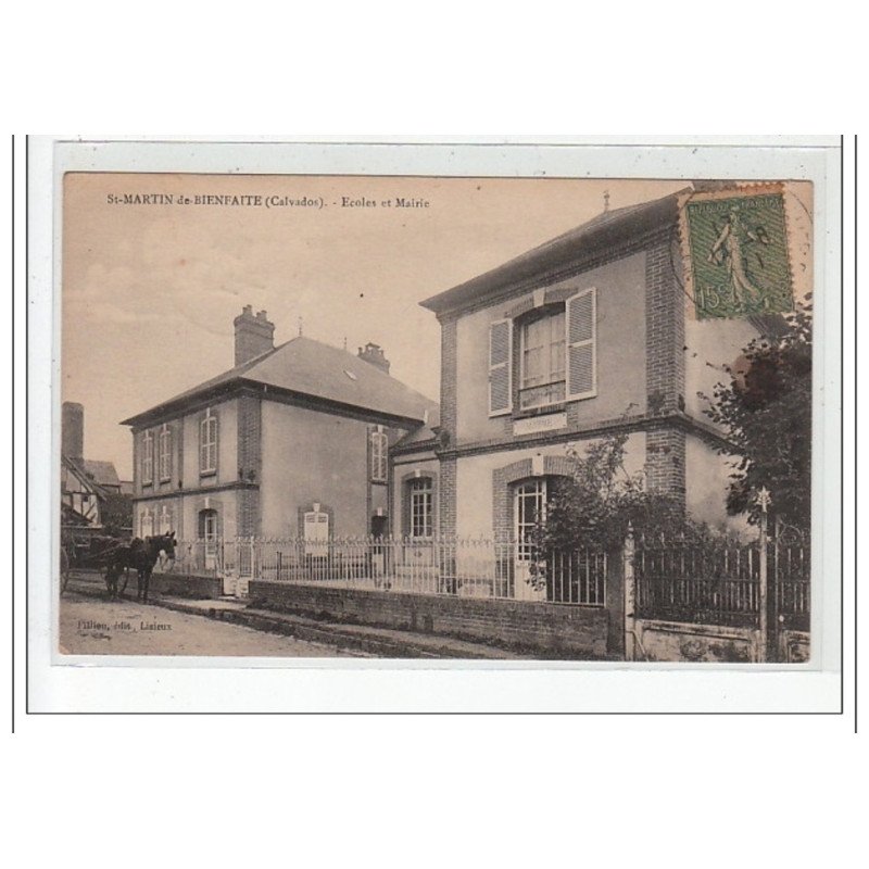 SAINT MARTIN DE BIENFAITE - Ecoles et mairie - très bon état
