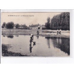 SAINT-GERMAIN-sur-AY: la pêche aux anguilles - très bon état