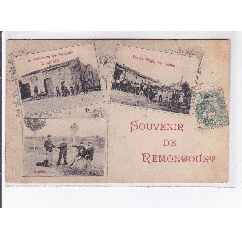 REMONCOURT: souvenir de remoncourt - état