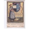 PUBLICITE: aargavische centearfeier, juli 1903, femme et bouclier - état