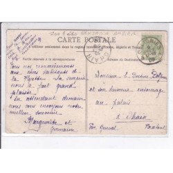 PUBLICITE: benjamin rabier, delion ses malles brevetées, attelage très chargé - état