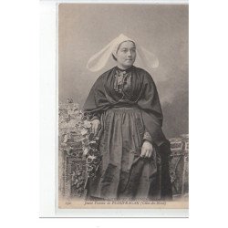 PLOUFRAGAN - Coutumes, moeurs et costumes bretons - jeune femme de Ploufragan - très bon état