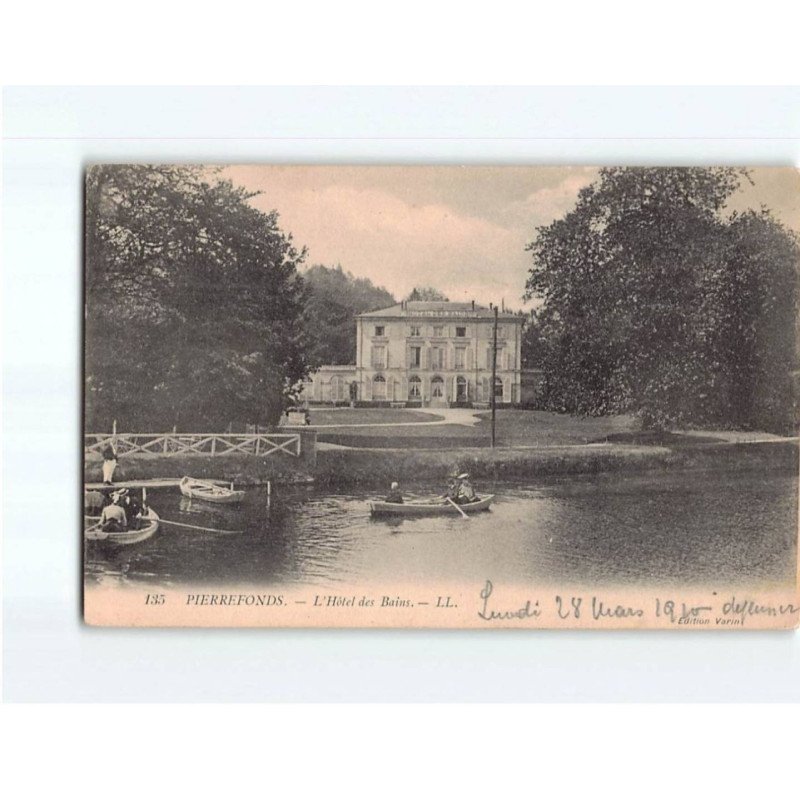 PIERREFONDS : L'hôtel des Bains - très bon état