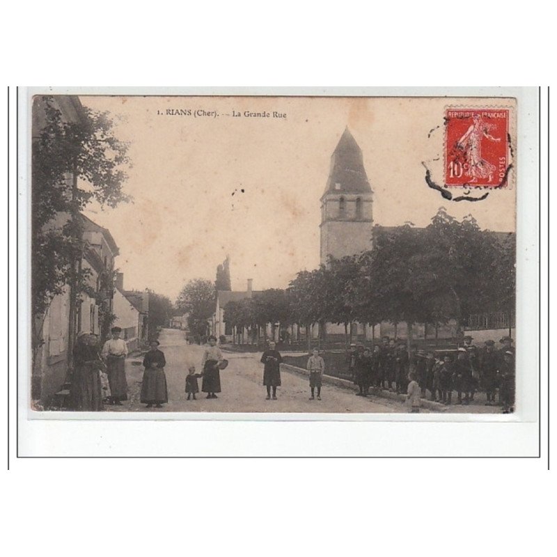 RIANS - La Grande Rue - très bon état