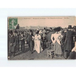 Courses de CHANTILLY : Réunion de Printemps, les élégantes du pesage - état