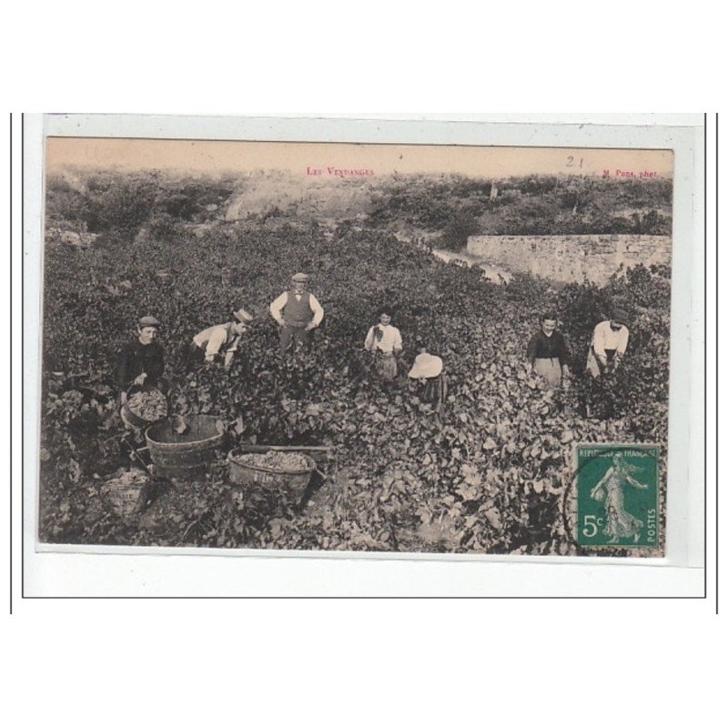 LES VENDANGES - très bon état