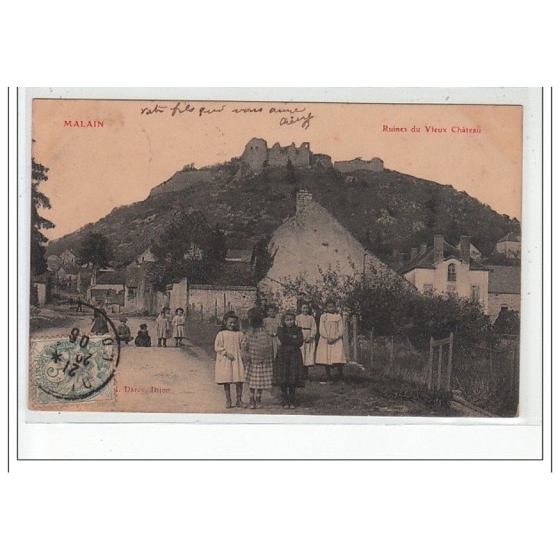 MALAIN - Ruines du Vieux Château - très bon état