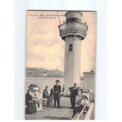 BOULOGNE SUR MER : Le Phare de la jetée - état