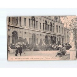 BOULOGNE SUR MER : La Terrasse du Casino à l'Heure de la Musique - état