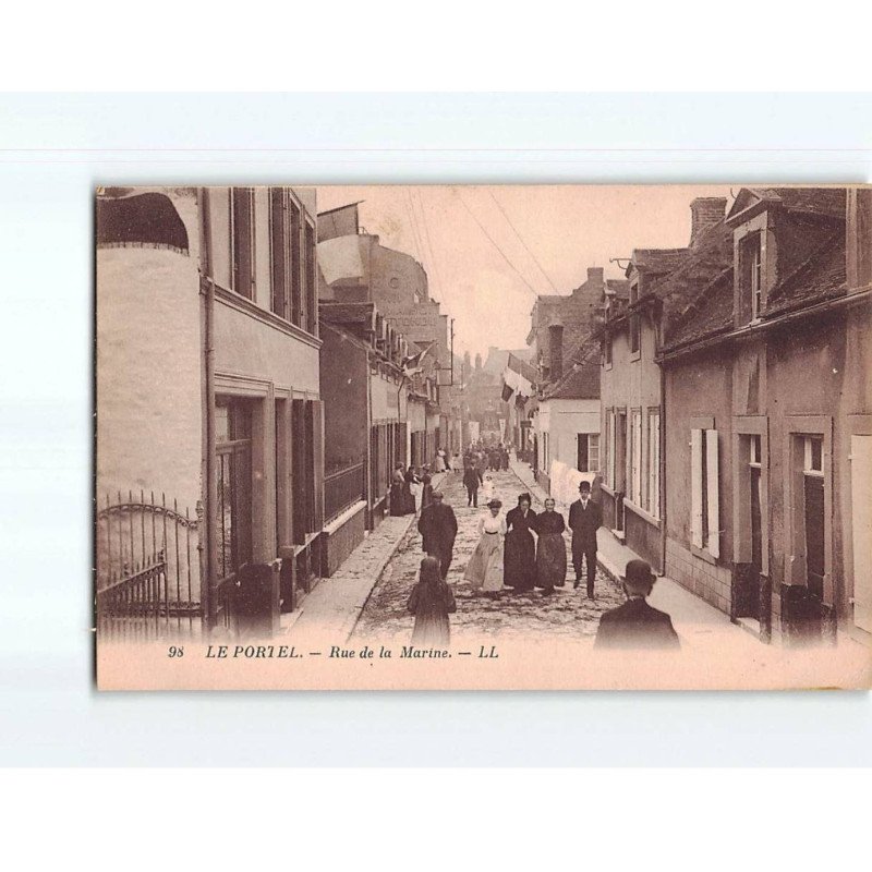 LE PORTEL : Rue de la Marine - état