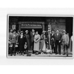 LE MONT DORE : 1934, Photo de groupe - état