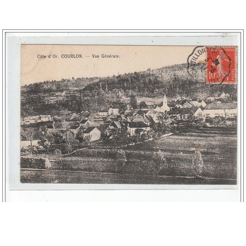 COURLON - Vue générale -  très bon état