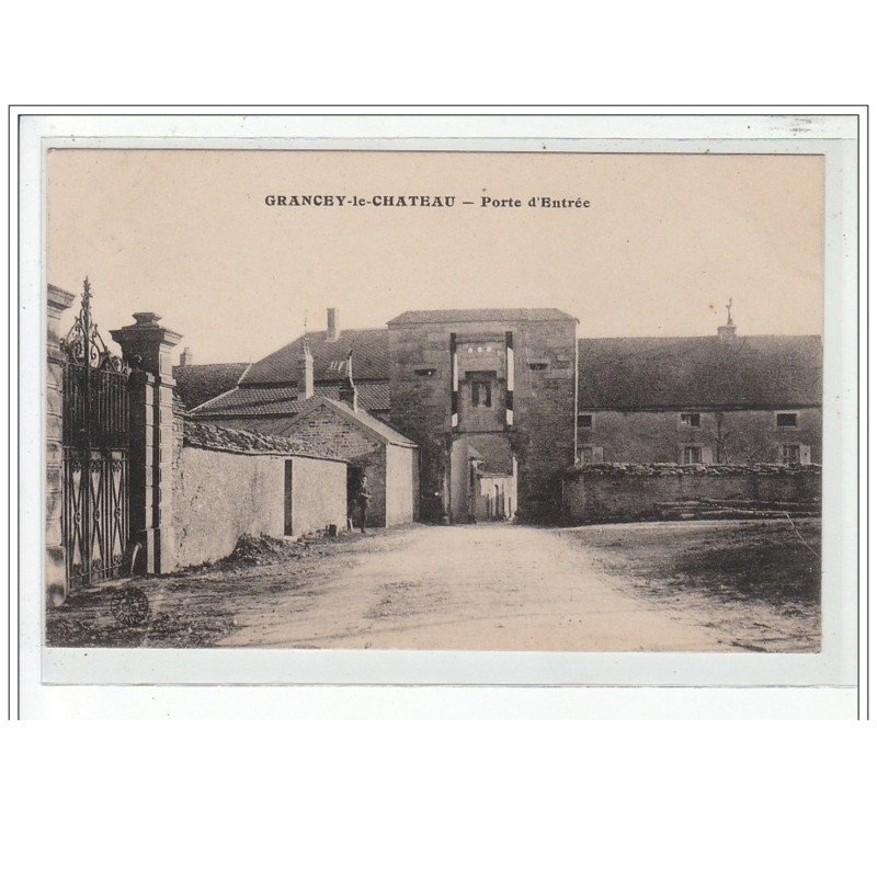 GRANCEY LE CHATEAU - Porte d'entrée -  très bon état