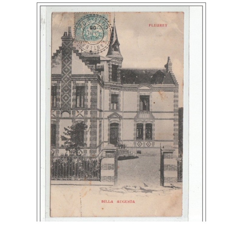 FLEUREY - Villa Augusta - état (traces)