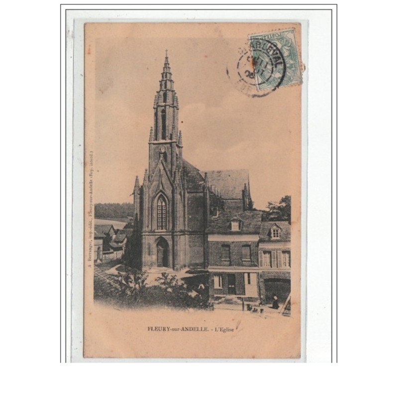 FLEURY SUR ANDELLE - L'Eglise - très bon état