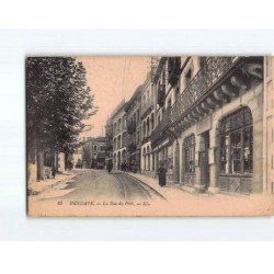 HENDAYE : La rue du Port -  état