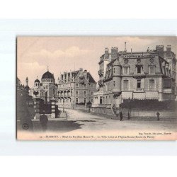 BIARRITZ : Hôtel du Pavillon Henri IV, la villa Labat et l'Eglise Russe - très bon état
