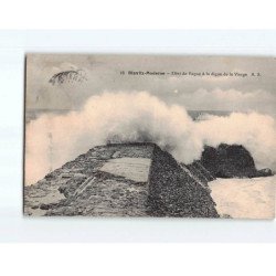 BIARRITZ : Effet de Vague à la Digue de la Vierge - état