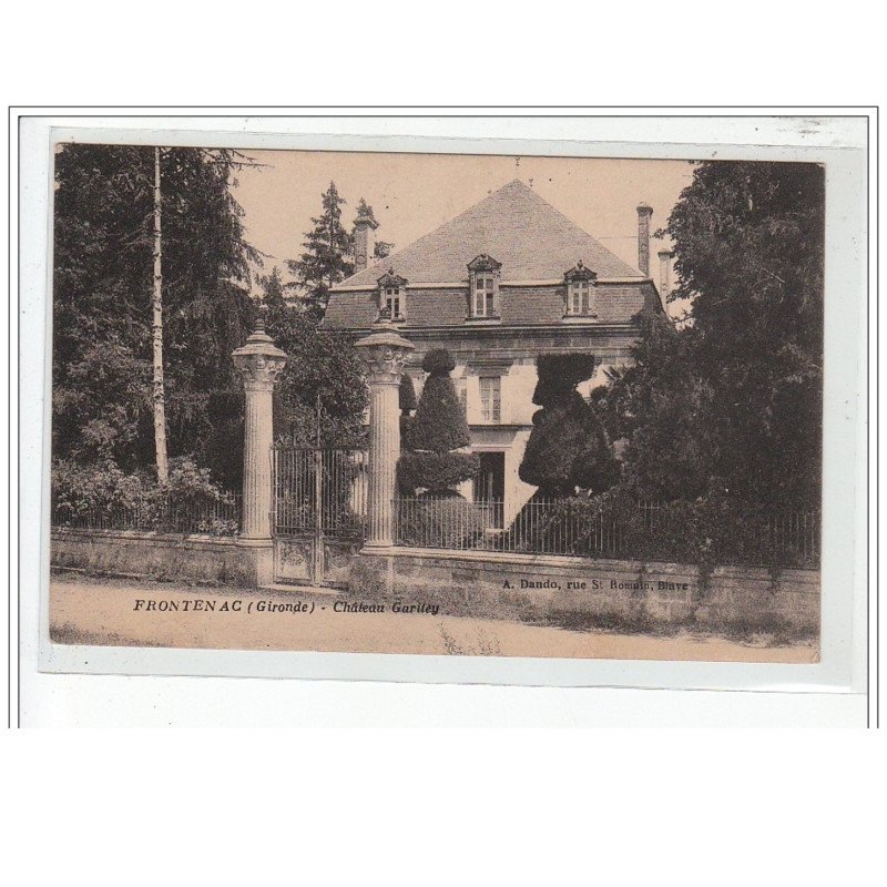 FRONTENAC - Château Garitey - très bon état