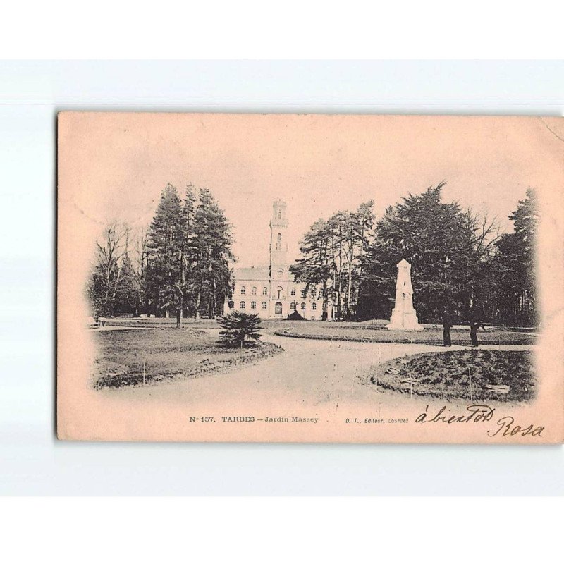 TARBES : Jardin Massey - état TARBES : Jardin Massey - état
