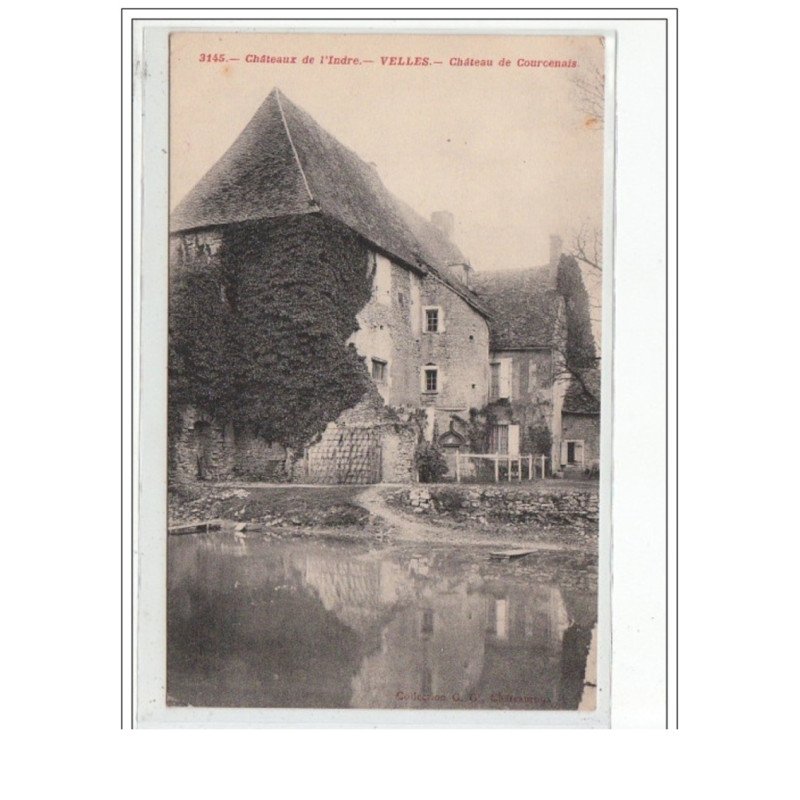 VELLES - Château de Courcenais - très bon état VELLES - Château de Courcenais - très bon état