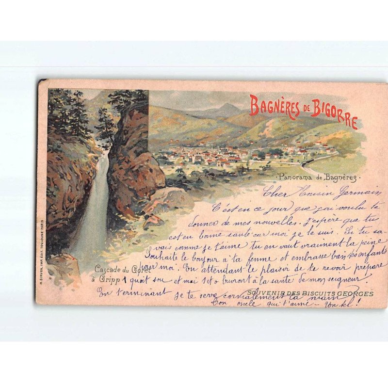 BAGNERES DE BIGORRE : Panorama - état