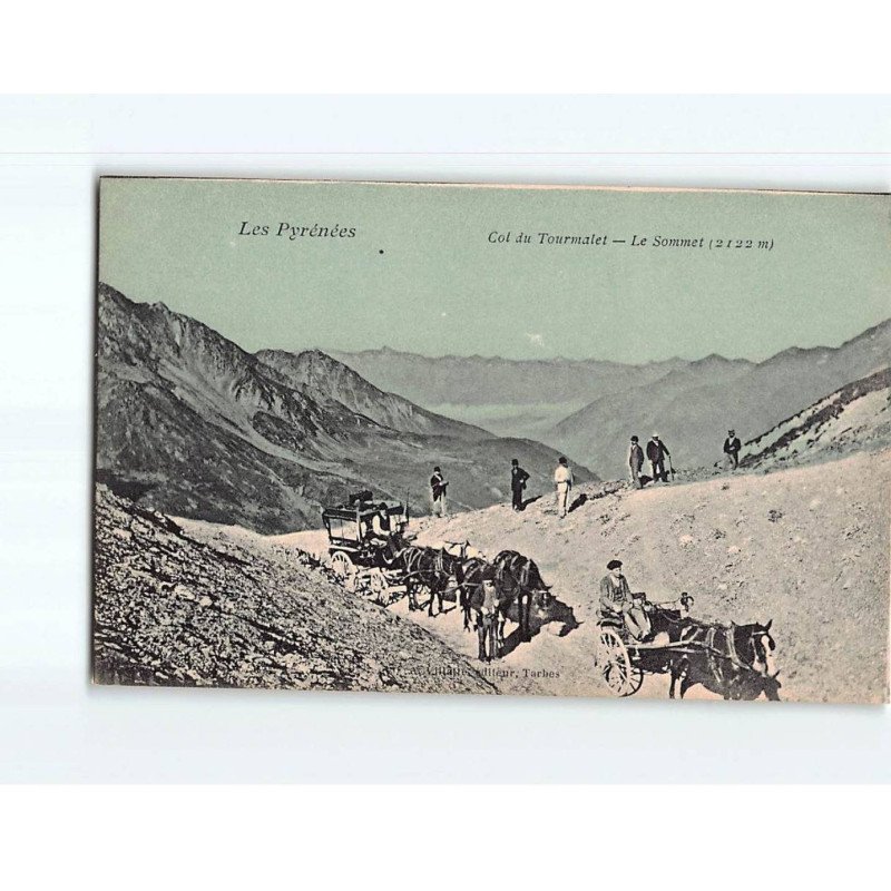 Col du Tourmalet, le Sommet - très bon état Col du Tourmalet, le Sommet - très bon état