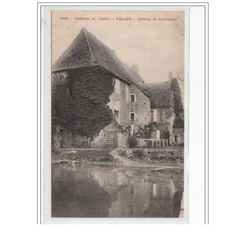 VELLES - Château de Courcenais - très bon état VELLES - Château de Courcenais - très bon état