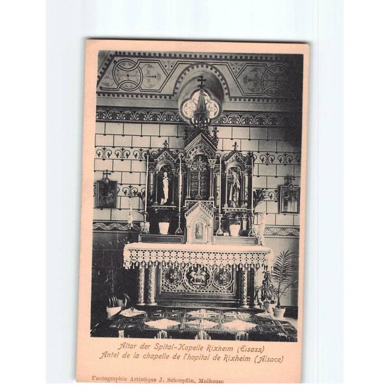 Antel de la Chapelle de l'Hôpital de RIXHEIM - très bon état Antel de la Chapelle de l'Hôpital de RIXHEIM - très bon état