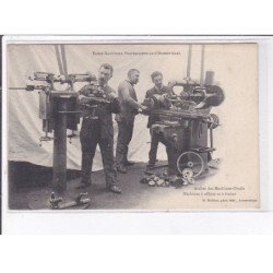 ARMENTIERES: école nationale professionnelle d'armentières, atelier des machines-outils affûter fraiser - très bon état