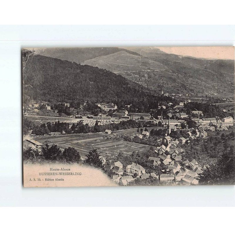 HUSSEREN WESSERLING : Vue générale - très bon état HUSSEREN WESSERLING : Vue générale - très bon état