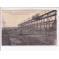 LARCHAMP: mines, le culbuteur électrique transportant le minerai du puits au fours - très bon état