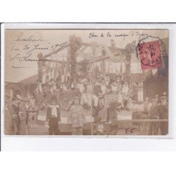 SAINT-CHAMOND: cavalcade, char d'izieux - état