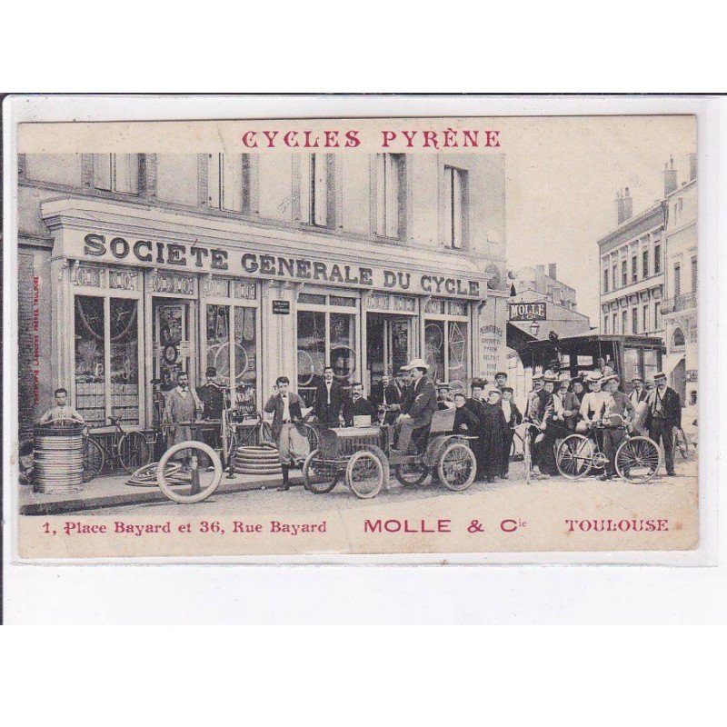 TOULOUSE: cycles pyrène, société générale du cycle - très bon état