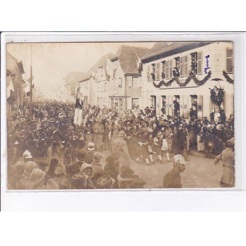 REICHSHOFFEN: défilé(?) manifestation(?) fête(?) - état