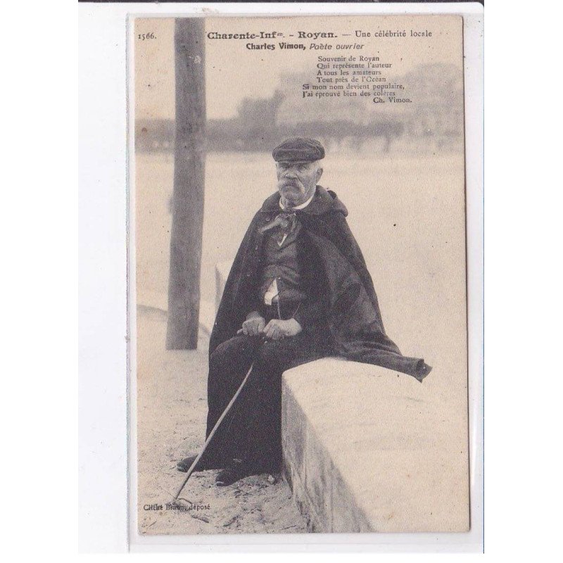 ROYAN: une célébrité locale, Charles Vimon, poète ouvrier - très bon état